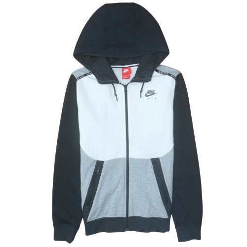 Nike Air Men's Grey Full Zip Hoodie Size S Lightweight Sportswear
