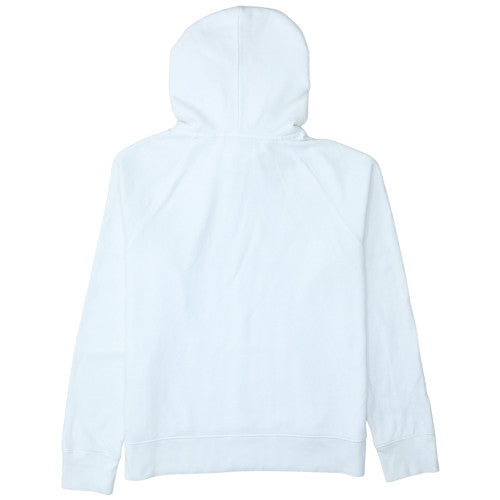 Levi's Women's White Pullover Hoodie Medium Logo Cotton Blend