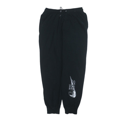 Nike Men’s Black Sweatpants M Regular Fit Tapered Fleece