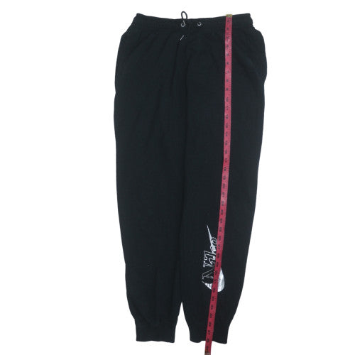 Nike Men’s Black Sweatpants M Regular Fit Tapered Fleece