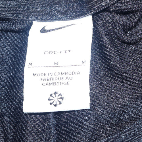 Nike Women's Black Dri-FIT Jogger Trousers M Regular Fit Sportswear