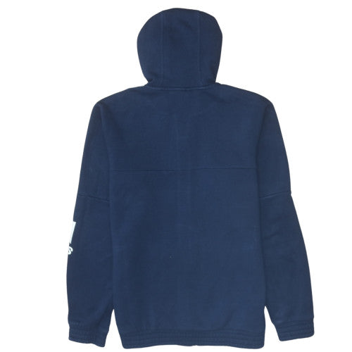 Adidas Men's Blue Full Zip Hoodie S Sports Fleece Jacket