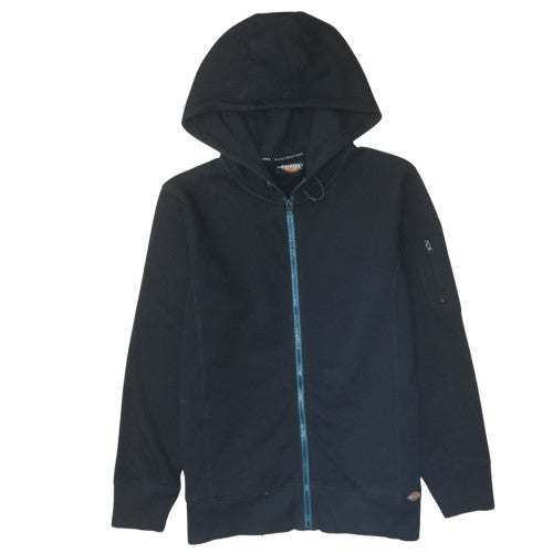 Dickies Men's Black Full Zip Hoodie Size S Regular Fit