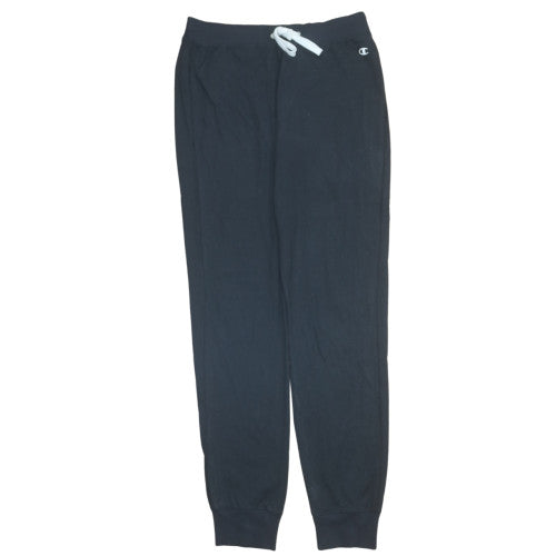 Champion Women's Black Cotton Jogger Trousers Size M