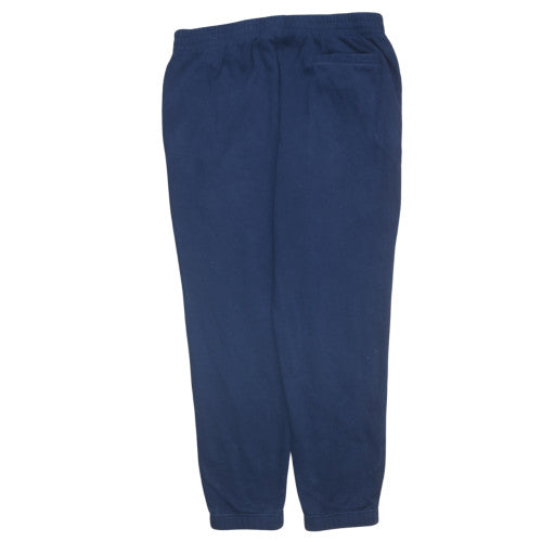 Fila Mens Blue Sweatpants L Regular Fit Fleece Joggers