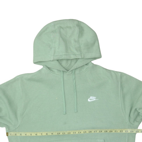 Nike Men's Green Pullover Hoodie Size M Regular Fit Fleece