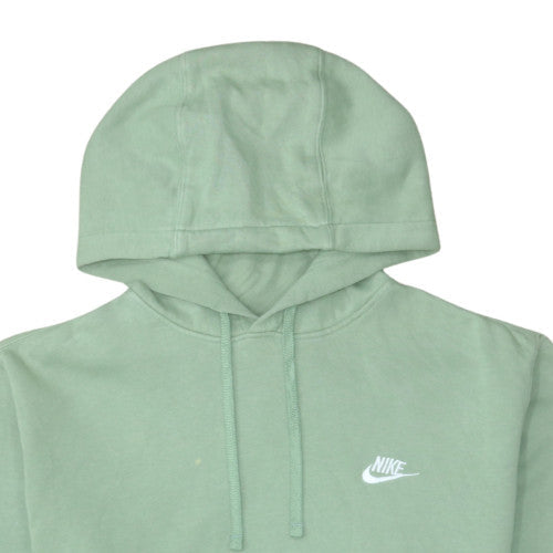 Nike Men's Green Pullover Hoodie Size M Regular Fit Fleece