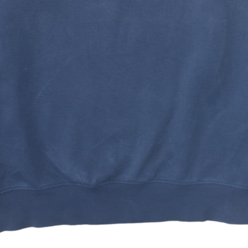 Tommy Jeans Mens Blue 2XL Crew Neck Pullover Sweatshirt