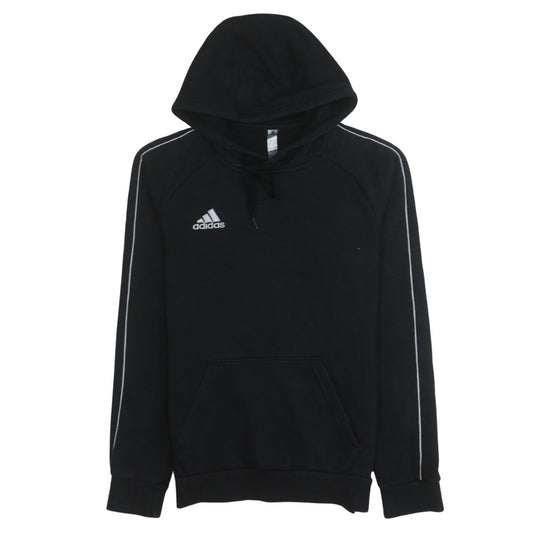 Adidas Men's Black XS Pullover Hoodie Sweatshirt with Logo