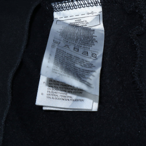 Adidas Men's Black XS Pullover Hoodie Sweatshirt with Logo