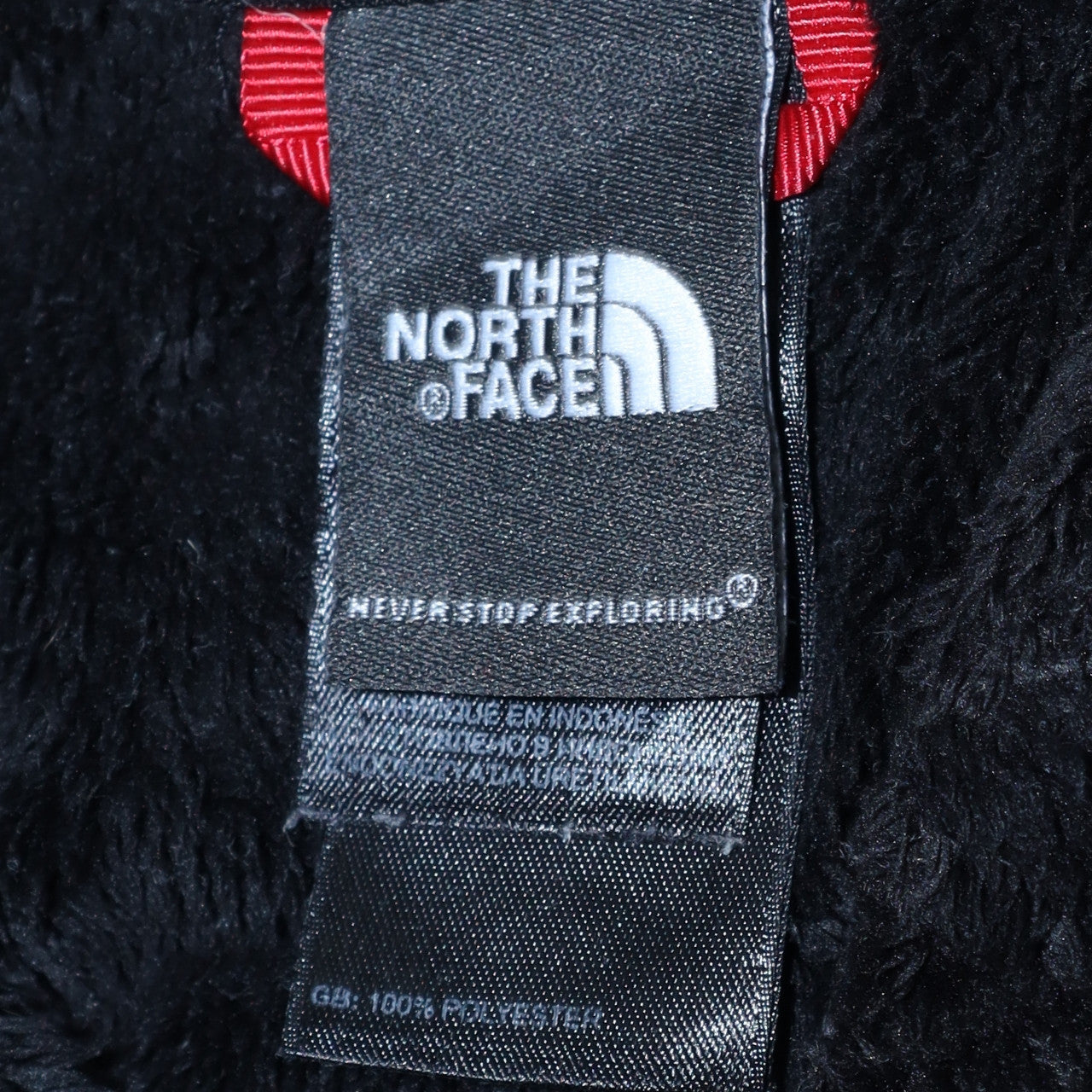 The North Face Women's Black Fleece Full Zip Jacket Size M