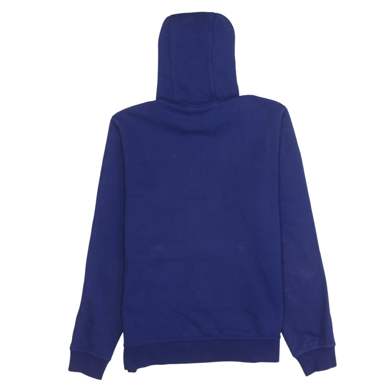 Nike Women Blue Pullover Hoodie Medium Hooded Logo Sweatshirt