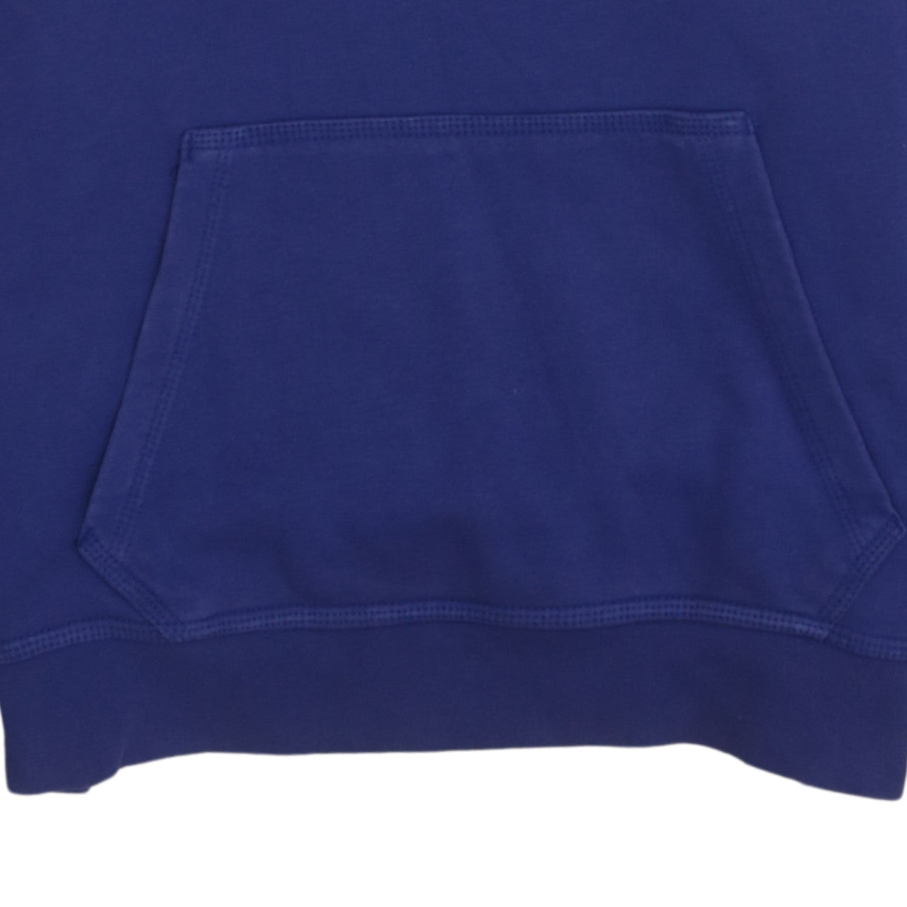 Nike Women Blue Pullover Hoodie Medium Hooded Logo Sweatshirt