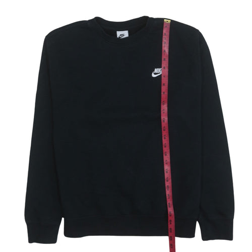 Nike Men's Black Crew Neck Pullover Sweatshirt Medium