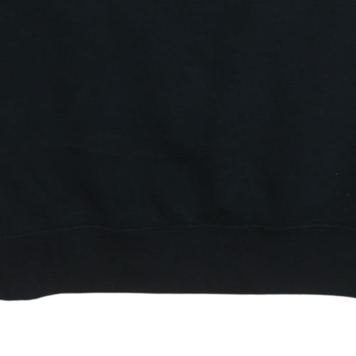 Nike Men's Black Crew Neck Pullover Sweatshirt Medium