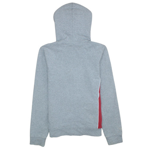 Ellesse Womens Grey Full Zip Hoodie Size 12 UK Cotton Blend