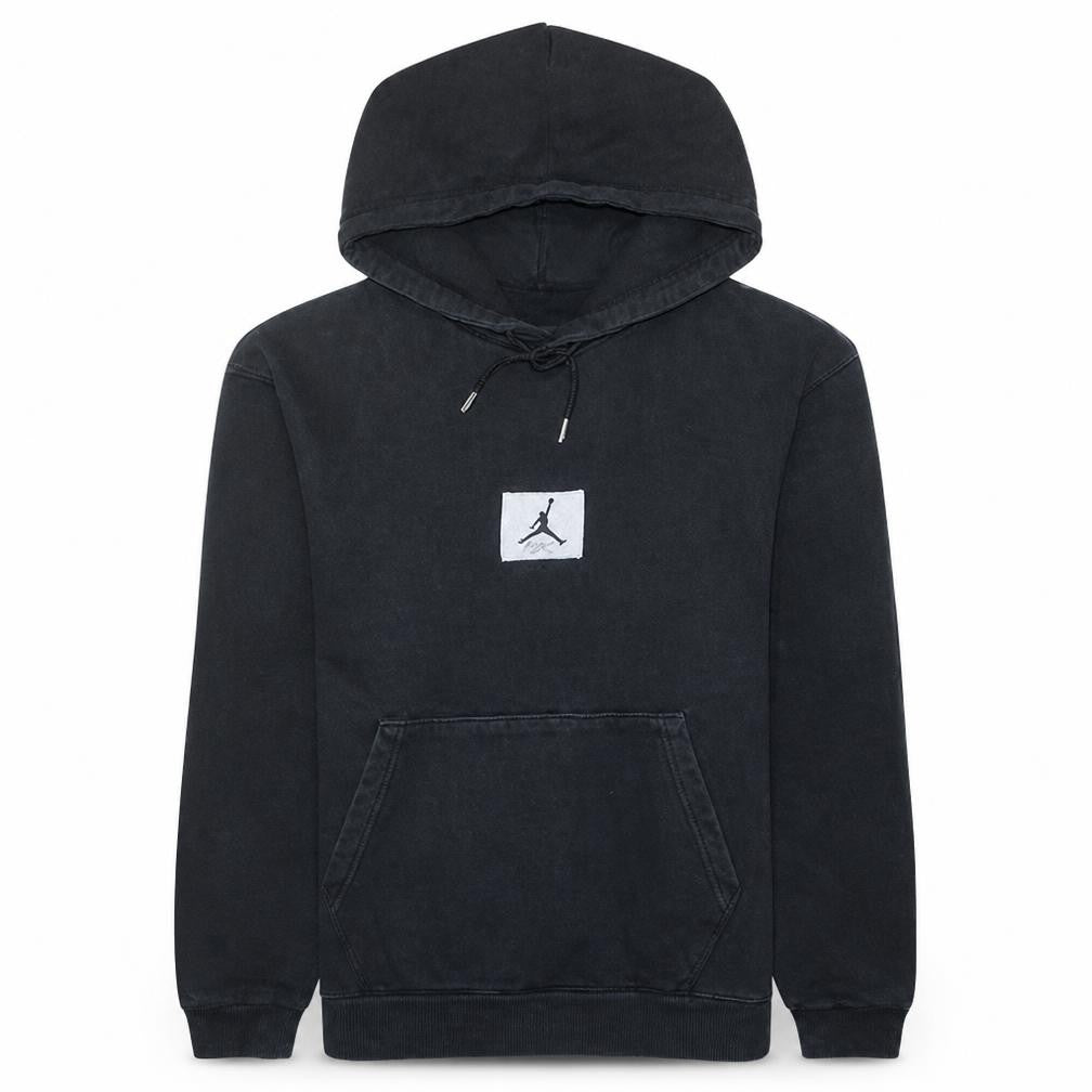Jordan Men's Black Pullover Hoodie Medium Sports Logo Fleece