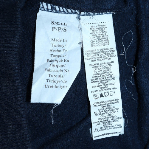 Original Penguin Men's Blue Full Zip Hoodie Size S Regular Fit