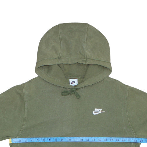 Nike Men’s Green Pullover Hoodie Small Regular Fit Fleece
