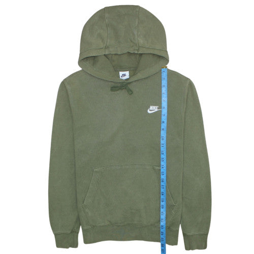 Nike Men’s Green Pullover Hoodie Small Regular Fit Fleece