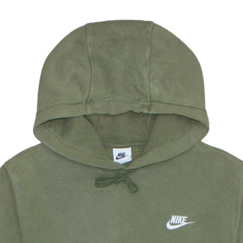 Nike Men’s Green Pullover Hoodie Small Regular Fit Fleece