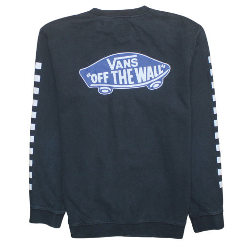 Vans Men's Black XL Pullover Crew Neck Sweatshirt