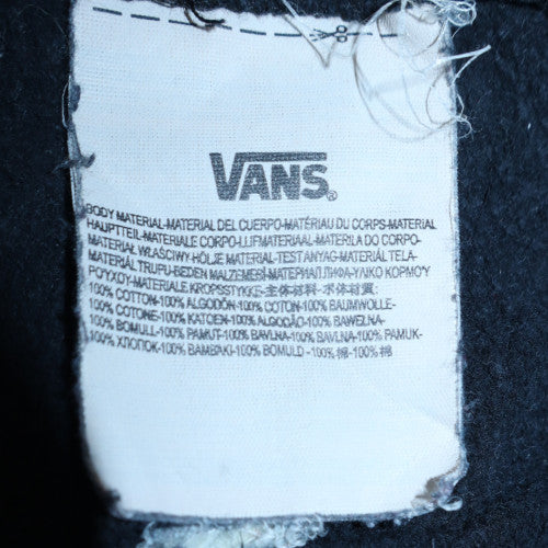 Vans Men's Black XL Pullover Crew Neck Sweatshirt