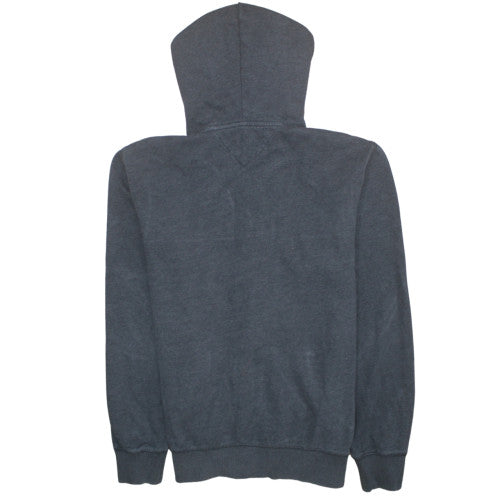 Tommy Hilfiger Men’s Grey Full Zip Fair Isle Hoodie Size M