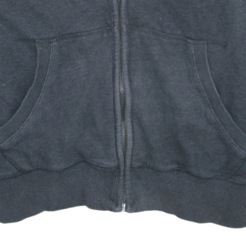 Tommy Hilfiger Men’s Grey Full Zip Fair Isle Hoodie Size M