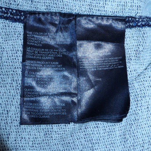 Hilfiger Denim Men's Blue Quilted Crew Neck Sweatshirt XL