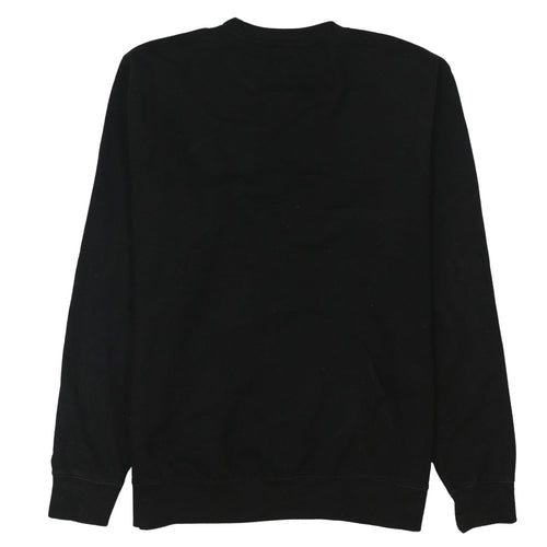 AWDis Mens Black Mac Miller Graphic Pullover Sweatshirt L
