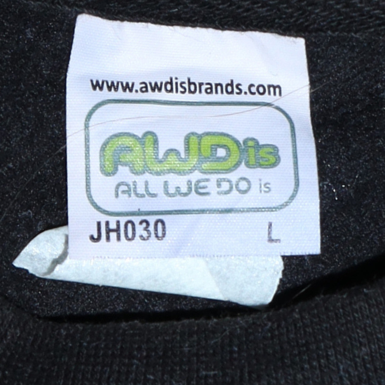 AWDis Mens Black Mac Miller Graphic Pullover Sweatshirt L