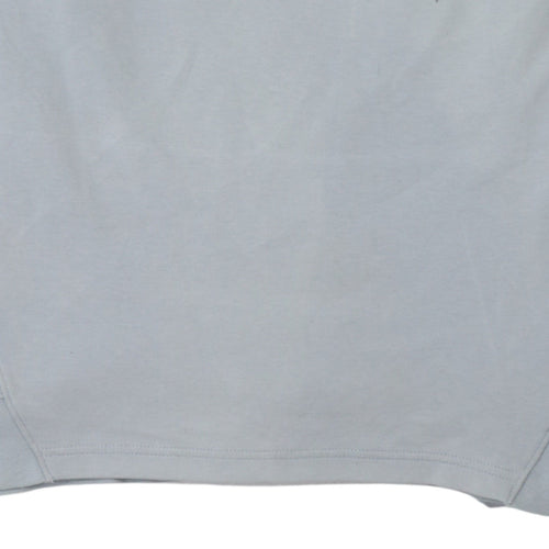 Nike Women's Grey 'Authorized Personnel Only' Logo Sweatshirt Size M