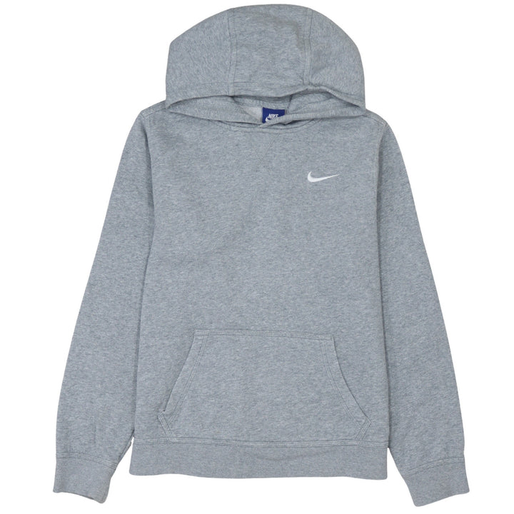 Nike Boys Grey XL Pullover Hoodie Sweatshirt 13-15 Years Fleece Lined