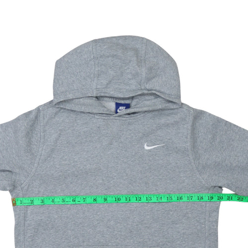 Nike Boys Grey XL Pullover Hoodie Sweatshirt 13-15 Years Fleece Lined