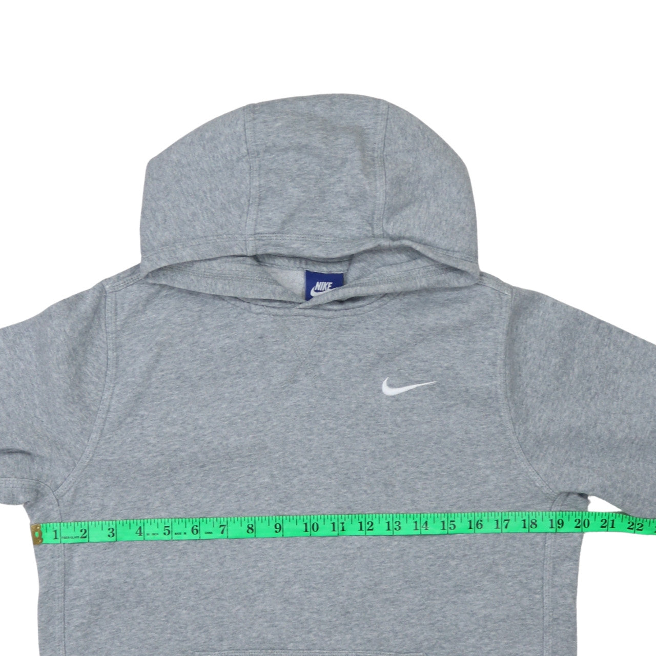 Nike Boys Grey XL Pullover Hoodie Sweatshirt 13-15 Years Fleece Lined