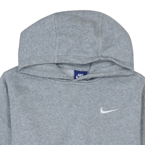 Nike Boys Grey XL Pullover Hoodie Sweatshirt 13-15 Years Fleece Lined