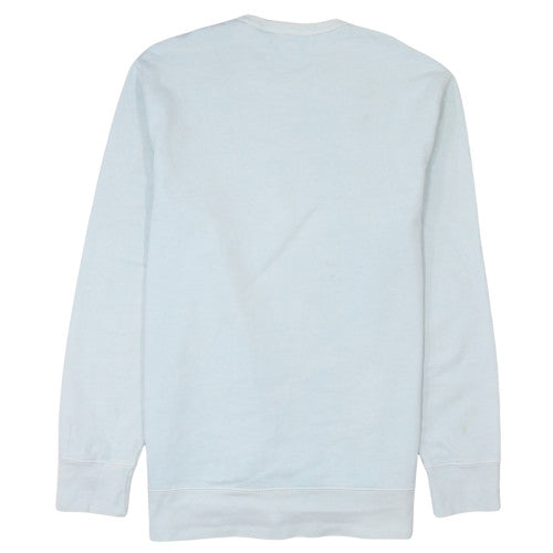 Levi's Men's Light Blue Logo Crew Neck Sweatshirt Size L