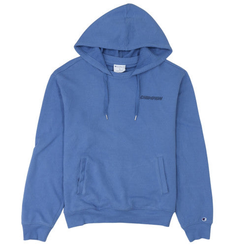 Champion Men's Blue Pullover Hoodie Size M Fleece Regular Fit