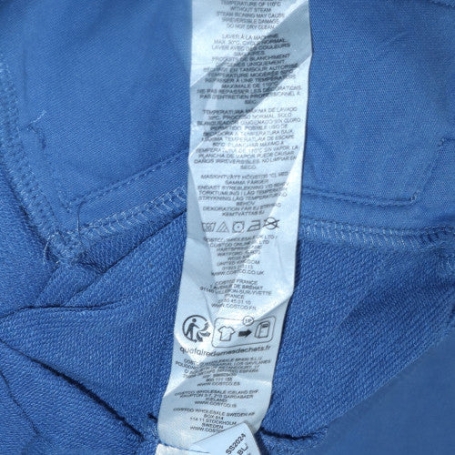 Champion Men's Blue Pullover Hoodie Size M Fleece Regular Fit