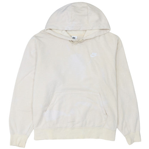 Nike Men's Beige 2XL Pullover Hoodie Fleece Sweatshirt