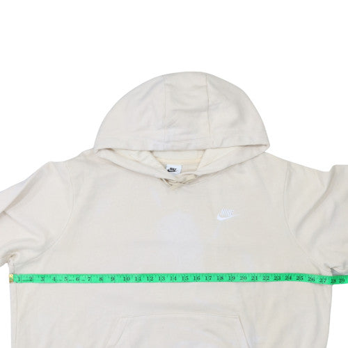Nike Men's Beige 2XL Pullover Hoodie Fleece Sweatshirt