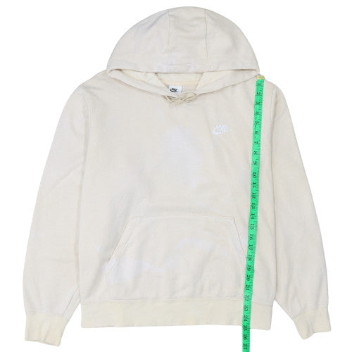 Nike Men's Beige 2XL Pullover Hoodie Fleece Sweatshirt