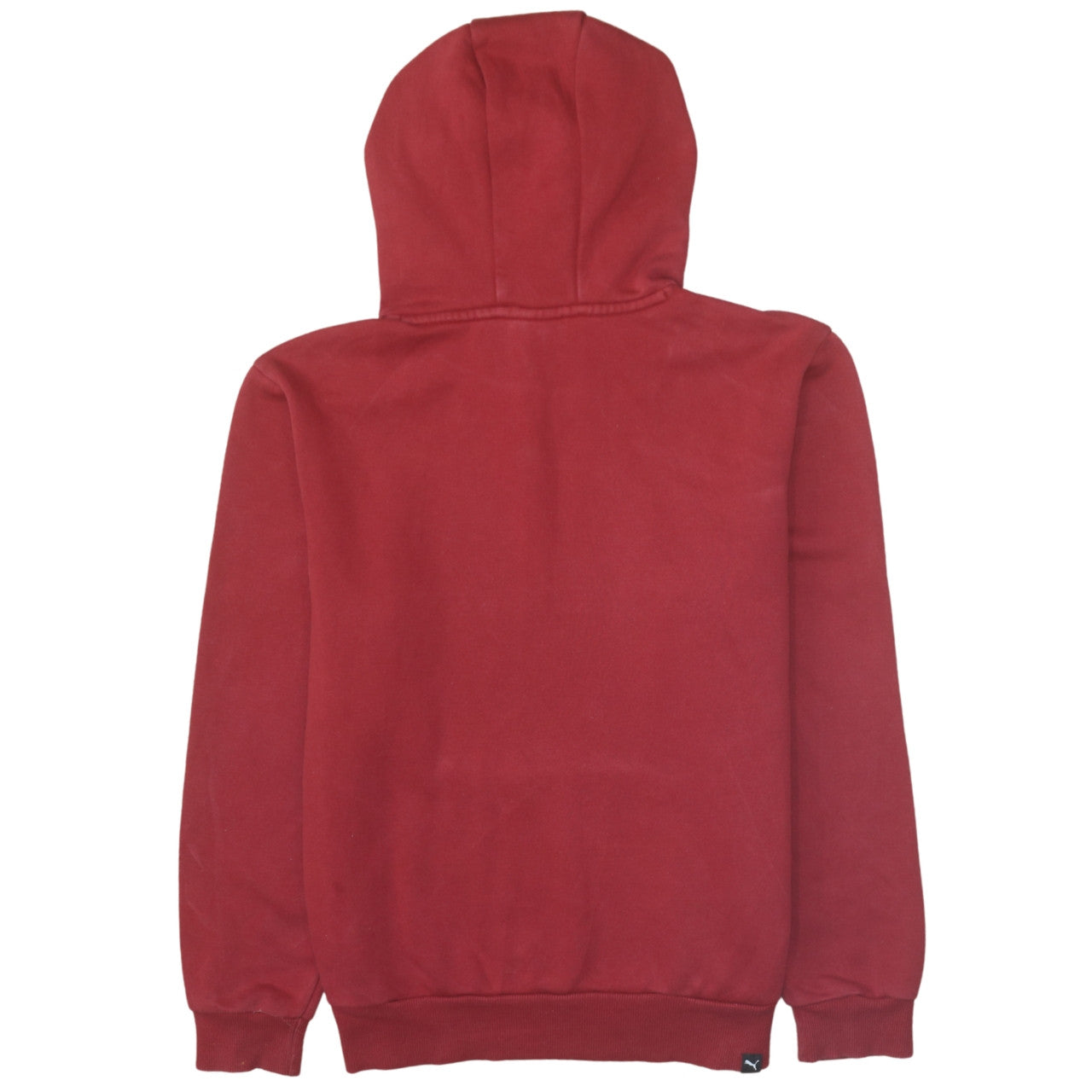 Puma Mens Red Pullover Hoodie Small Hooded Sweatshirt