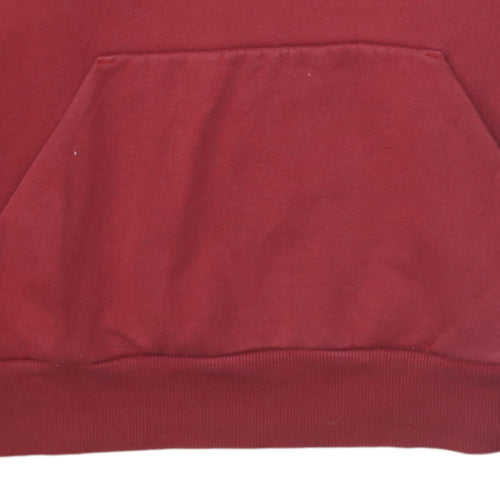 Puma Mens Red Pullover Hoodie Small Hooded Sweatshirt