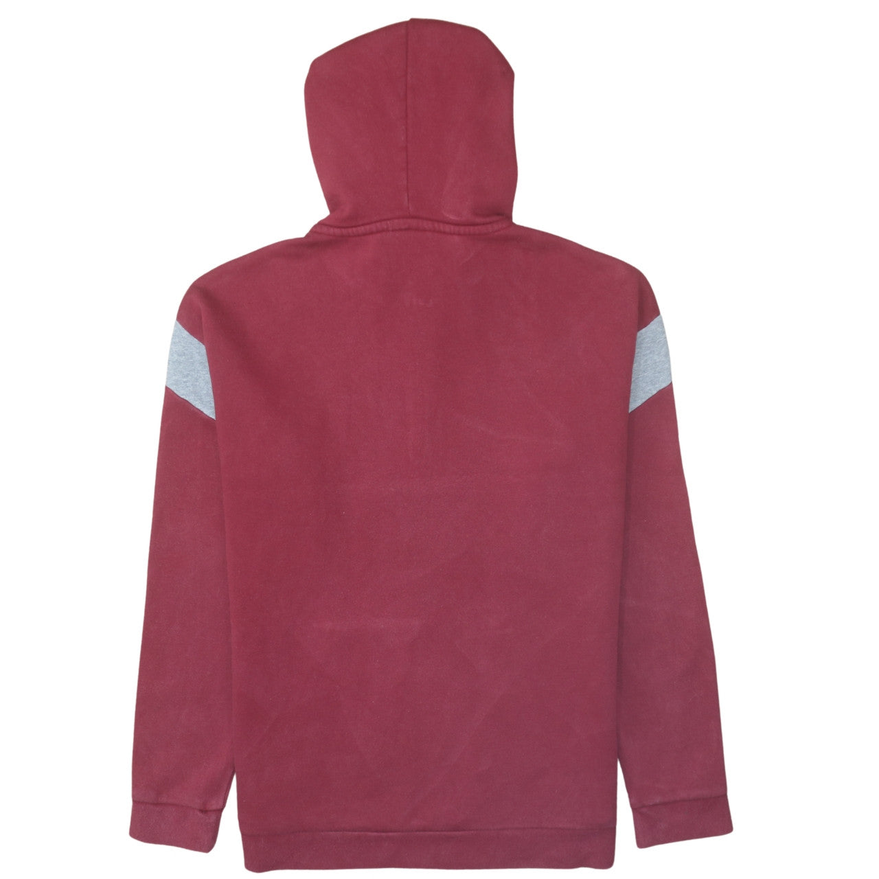 Nike Mens Red Half Zip Hooded Sweatshirt Size M Fleece Pullover