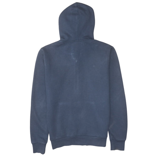 Umbro Men's Blue Full Zip Hoodie Size L Sportswear Hooded Sweatshirt