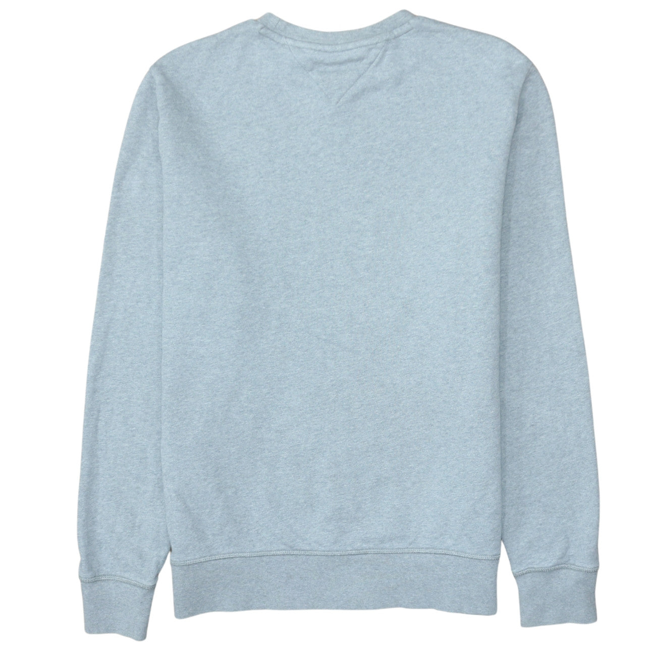 Tommy Hilfiger Men’s Grey Logo Pullover Sweatshirt Size L Vintage Fit