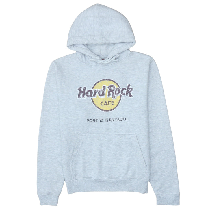 Hard Rock Cafe Women's Grey Medium Pullover Hoodie Sweatshirt
