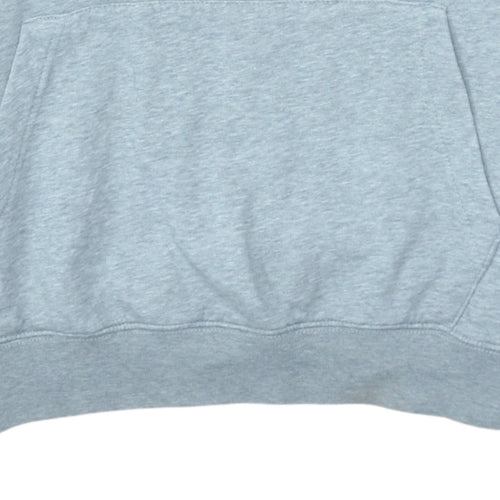Nike Men's Grey Pullover Hoodie M Graphic Logo Sportswear